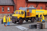 Kibri - 10770 - UNIMOG Lubricate Vehicle GleisBau with LED-Lighting, Functional Kit **Discontinued** (HO Scale)