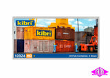 10924 - 20' Containers - 6pc (HO Scale)