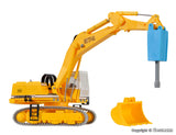 11271 - Liebherr 974 With Demolition Chisel (HO Scale)