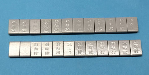 116-13003 - Steel Weights - 14x18x4mm 7g (24pc)