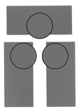 11984 - Chequer Plate - 3pc (HO Scale)
