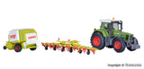 12233 - Fendt Tractor With Accessory Equipment (HO Scale)