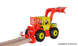 Kibri - 12254 - MB TRAC with Front Shield, Wood-Pulling Shovel and Rear Winch Kit (HO Scale)