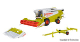 Kibri - 12263 - CLAAS Combine Harvester with Cut- and Corn Header Kit (HO Scale)