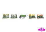 1231 - Tulips & Daisies (HO Scale)