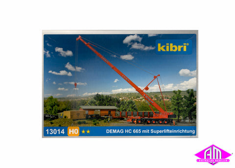 13014 - Demag AC 665 Telescopic Crane With Superlift (HO Scale)