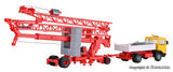 Kibri - 13025 - MAN Truck with Tipper Platform and LIEBHERR SK 20 Quick-Assembly Crane Kit (HO Scale)
