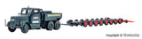 Kibri - 13570 - KAELBE Tractor Unit with 16 Wheel Low-Loader Trailer Kit (HO Scale)