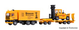 Kibri - 13580 - DAF Truck with Low-Loader Trailer and Forklift Kit (HO Scale)