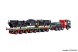 Kibri - 13601 - MAN SK with SCHEUERLE Platform Car and Rail Crane Undercarriage Kit (HO Scale)