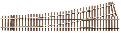 Micro Engineering - 14-812 - Flex-Trak Turnout - Code 70 Ladder Track System - #5B Curved Diverging Track - Left Hand (HO Scale)