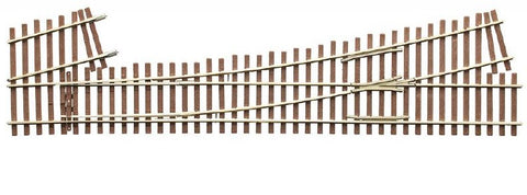 Micro Engineering - 14-818 - Flex-Trak Turnout - Code 70 Ladder Track System - #5E Last Ladder - Left Hand (HO Scale)