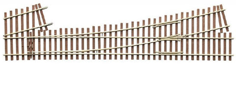 Micro Engineering - 14-818 - Flex-Trak Turnout - Code 70 Ladder Track System - #5E Last Ladder - Left Hand (HO Scale)