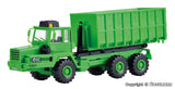 Kibri - 14020 - KAELBLE GMEINDER Articulated Dump with Hook Roll-Off Construction and Roll-Off Container Kit (HO Scale)