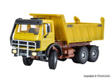 Kibri - 14023 - MB MEILLER 3-Axle Tipper, with LED Lighting, Front Steering Axle, Functional Kit (HO Scale)