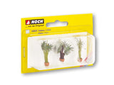 Noch 14024 - Deco Minis - Palms 3pc (HO Scale)