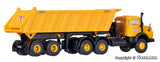 Kibri - 14025 - MB Round Bonnet with MEILLER Tipper Semi-Trailer Kit (HO Scale)