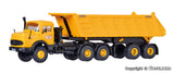 Kibri - 14025 - MB Round Bonnet with MEILLER Tipper Semi-Trailer Kit (HO Scale)