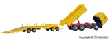 Kibri - 14066 - MAN Tipper with Low-Loader Trailer KIRCHHOFF Kit (HO Scale)