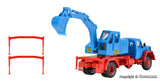 Kibri - 14130 - MAGIRUS Square Bonnet with Excavator Assembly Kit (HO Scale)