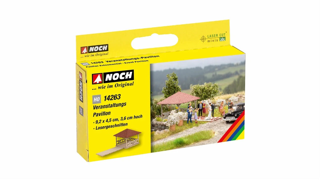 Noch 14263 Laser Cut Minis Event Pavilion HO Scale Australian noch-14263-laser-cut-minis-event-pavilion-ho-scale-australian