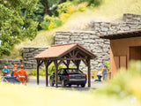 Noch 14355 - Laser-Cut Minis- Carport (HO Scale) (Discontinued)