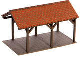 Noch 14355 - Laser-Cut Minis- Carport (HO Scale) (Discontinued)