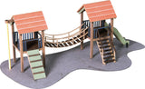 Noch 14367 - Laser-Cut Minis - Adventure Playground (HO Scale)