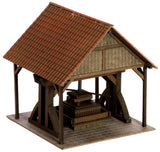 Noch 14370 - Laser-Cut Minis - Winepress (HO Scale)