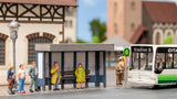 Noch 14390 - Laser-Cut Minis - Bus Stop (HO Scale)