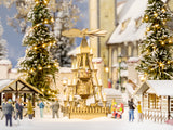 Noch 14395 - Laser-Cut Minis - Christmas Market Pyramid (HO Scale)