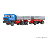 Kibri - 14651 - DAF 3-Axle Tractor with 2-Axle Trailer Kit (HO Scale)