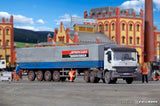 Kibri - 14652 - MB ACTROS 3-Axle with Tarpaulin Semi-Trailer and Cargo Kit (HO Scale)