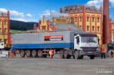 Kibri - 14652 - MB ACTROS 3-Axle with Tarpaulin Semi-Trailer and Cargo Kit (HO Scale)