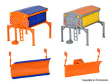 Kibri - 15013 - Spreader Body and Snowplough Kit - 2pc (HO Scale)