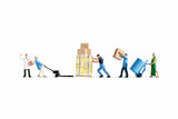 Noch 15038 - Figure Set - Warehousemen (HO Scale)
