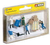 Noch 15038 - Figure Set - Warehousemen (HO Scale)