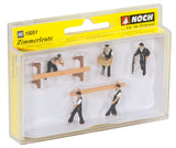 Noch 15051 - Figure Set - Carpenters (HO Scale)