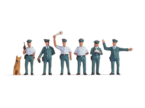 Noch 15076 - Figure Set - Police Officers GDR (HO Scale)