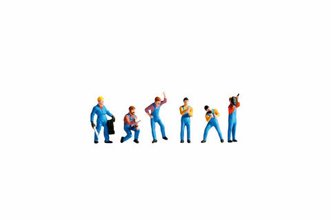 Noch 15108 - Figure Set - Car Mechanics (HO Scale)
