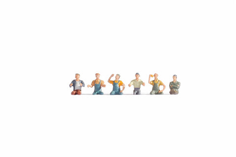 Noch 15244 - Figure Set - Lorry Drivers and Co-Drivers (HO Scale)