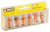 Noch 15275 - Figure Set - Shunters (HO Scale)