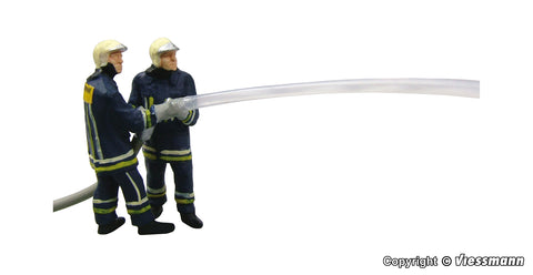 Viessmann - 1542 -  eMotion Fireman at Fire-Fighting Operation (HO Scale)