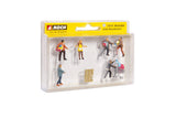 Noch 15519 - Figure Set - People Panic Buying (HO Scale)