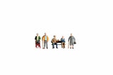 Noch 15551 - Figure Set - Senior Citizens (HO Scale)