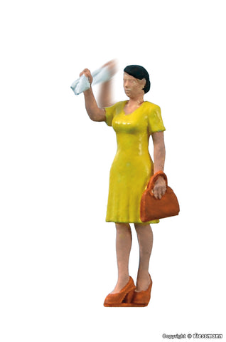 Viessmann - 1555 - eMotion Woman Waving her Arm (HO Scale)