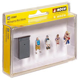 Noch 15560 - Figure Set - Toilet Stories (HO Scale)