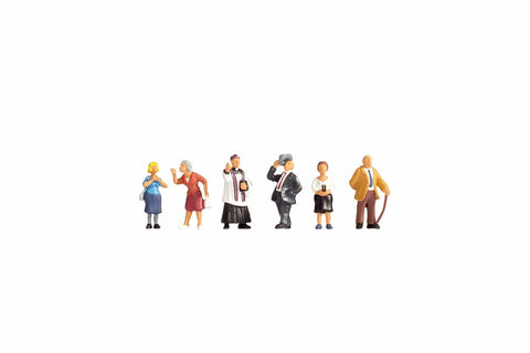 Noch 15577 - Churchgoers (HO Scale)