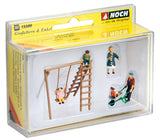 Noch 15589 - Figure Set - Grandparents & Grandchildren (HO Scale)