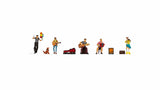 Noch 15597 - Figure Set - Street Performers (HO Scale)